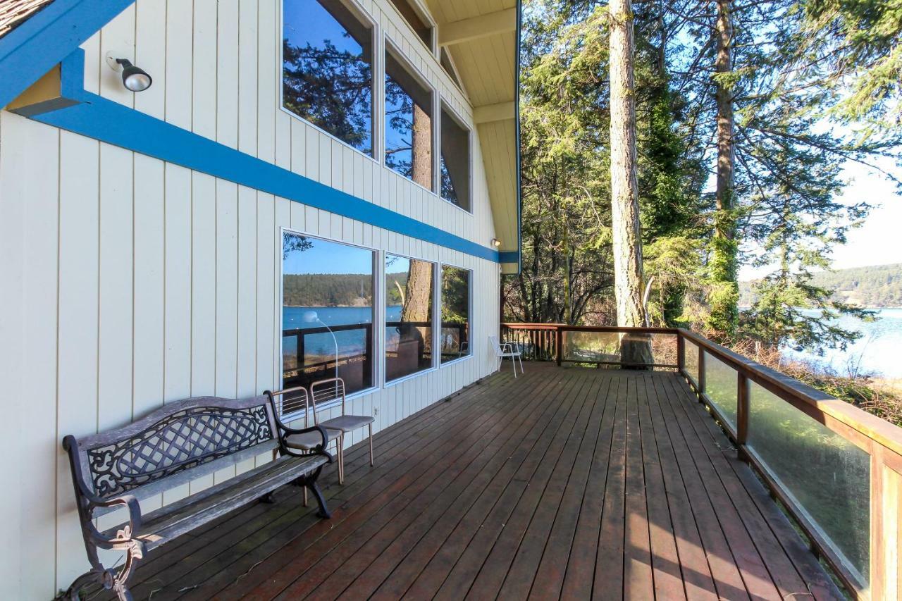 Lopez Island Hunter Bay Waterfront Home Exterior photo